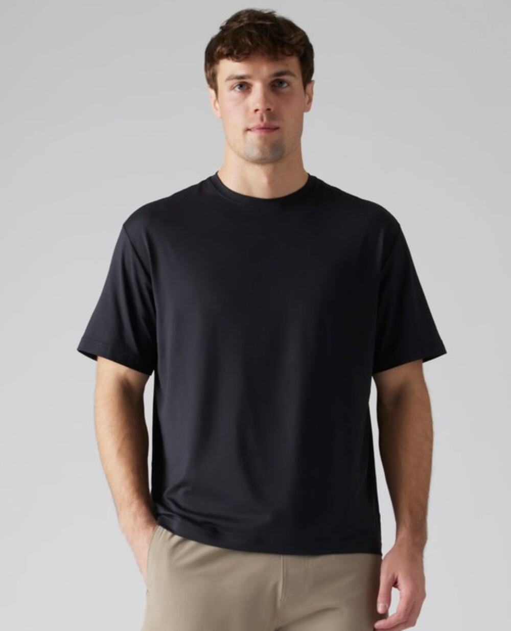 Rhone Base Training Relaxed Short Sleeve Tee Black